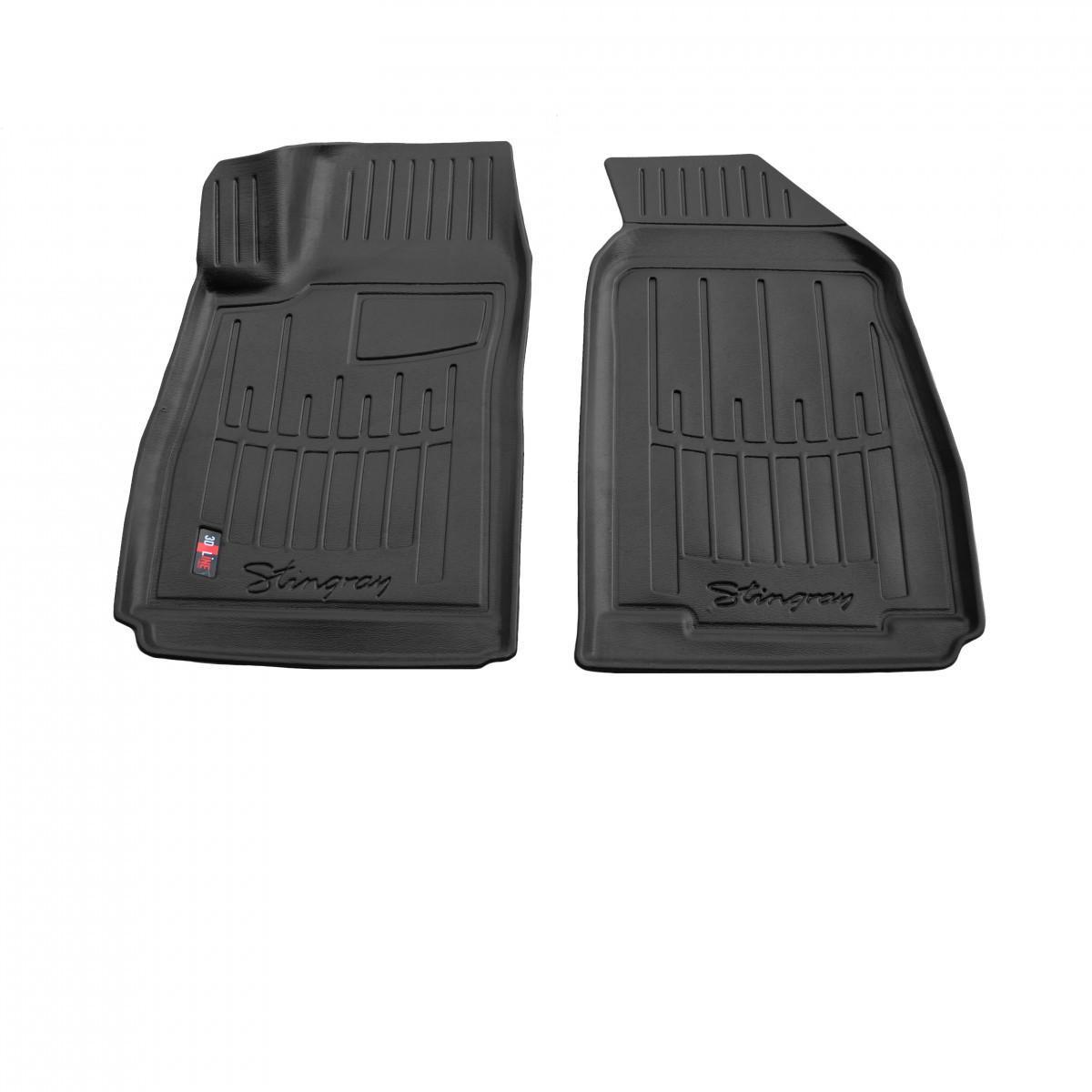 Коврики резиновые Stingray для Ravon R4 2016-/Chevrolet Cobalt II 2012- с бортом ТЕП 2 шт. (5045022)