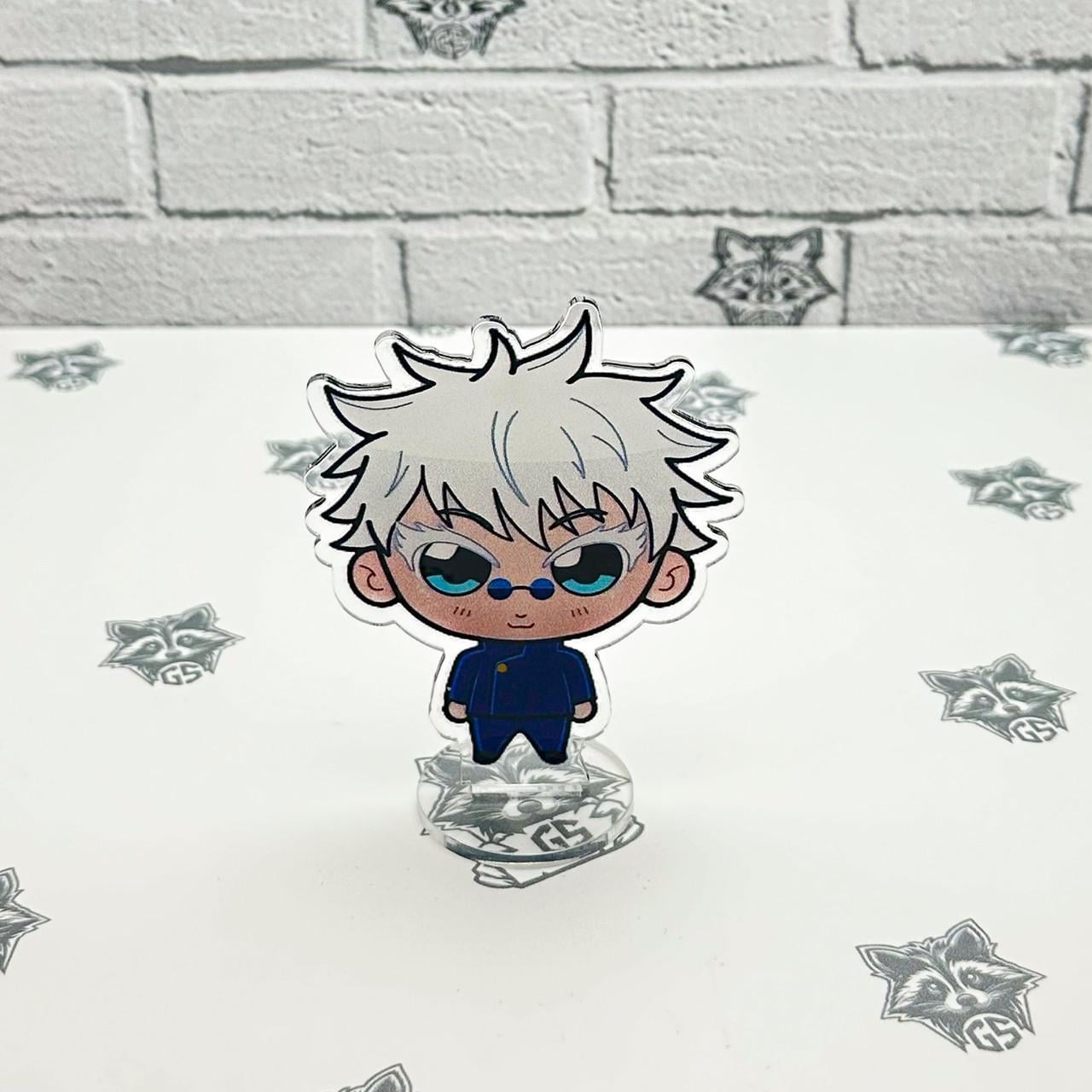 Фигурка коллекционная акриловая Chibi Аниме Магическая битва/Jujutsu Kaisen GoJo Satoru 10 см (2190435458)