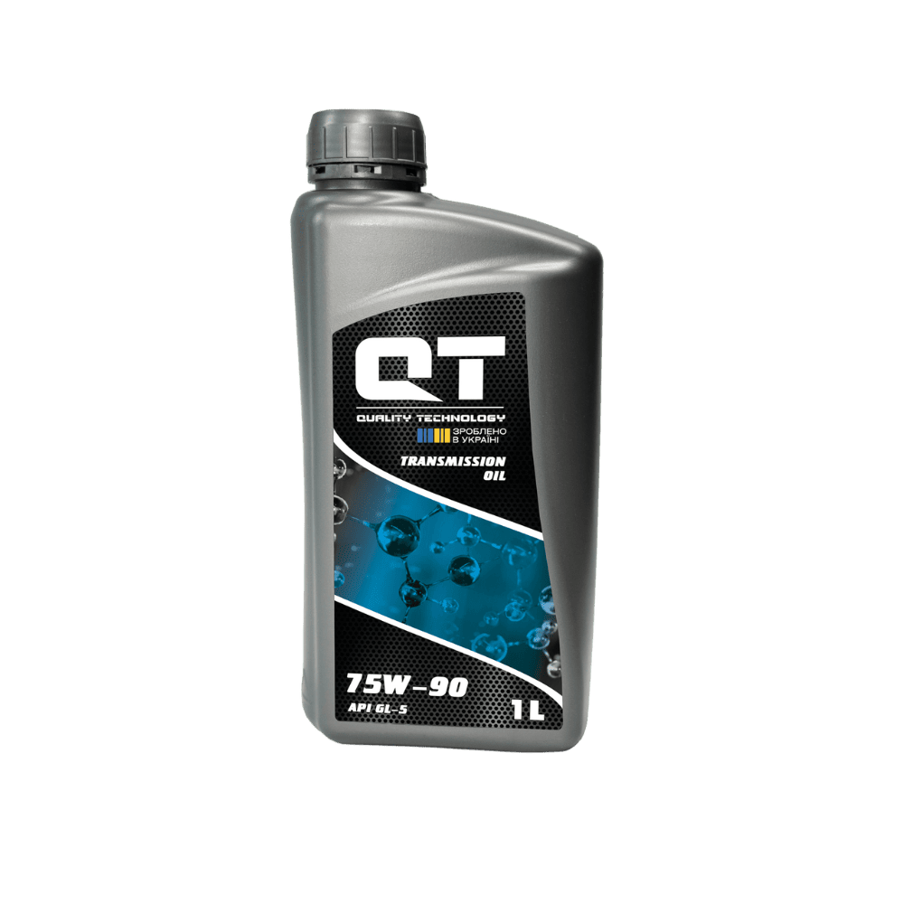 Трансмиссионное масло QT-Oil 75W-90 GL-4 полусинтетика 1 л (QT2475902)