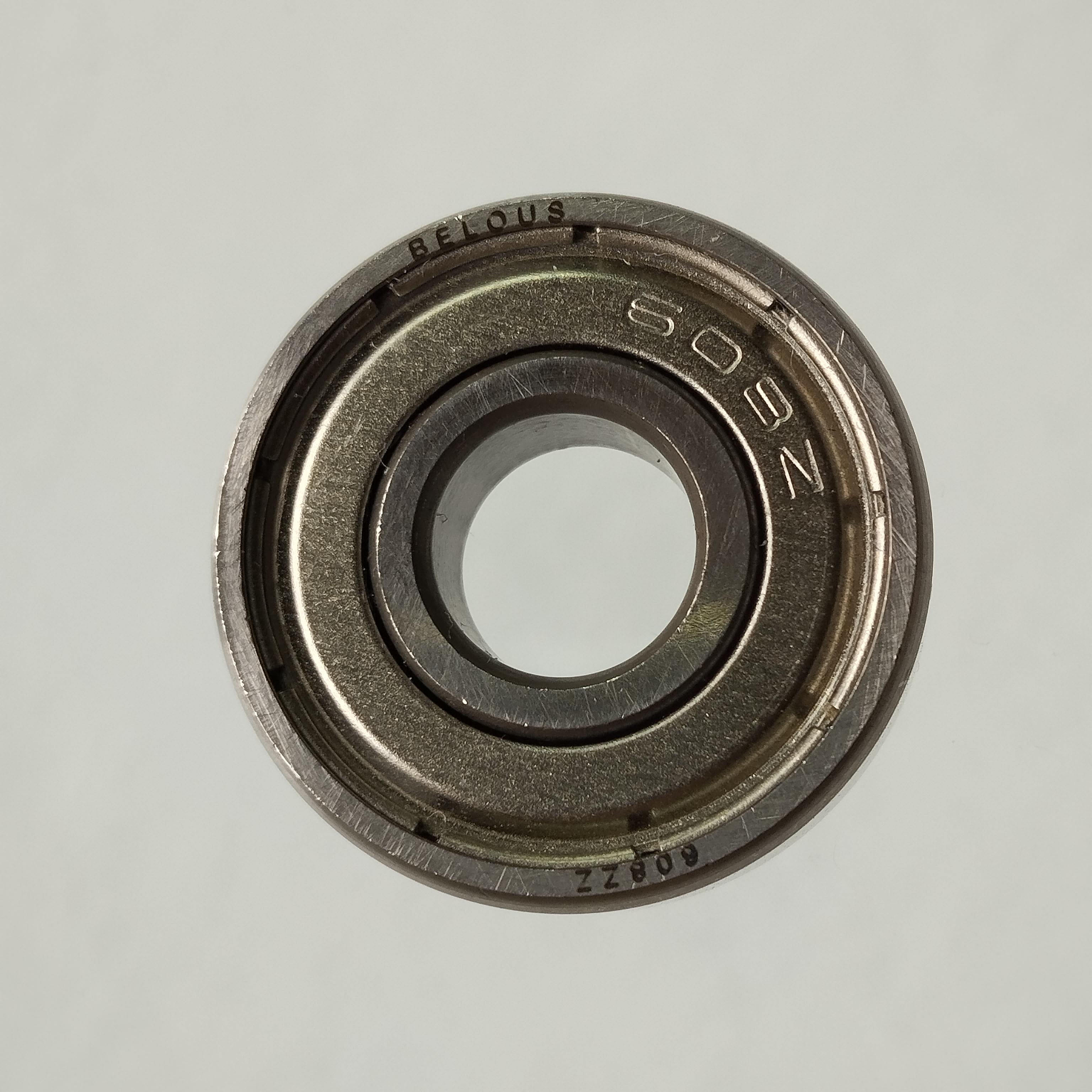 Підшипник BELOUS 608 ZZ кульковий однорядний 8 мм x 22x7 мм gcr15 ABEC3 rpm12000 (100001) - фото 2 Підшипник BELOUS 608 ZZ кульковий однорядний 8 мм x 22x7 мм gcr15 ABEC3 rpm12000 (100001) - фото 2