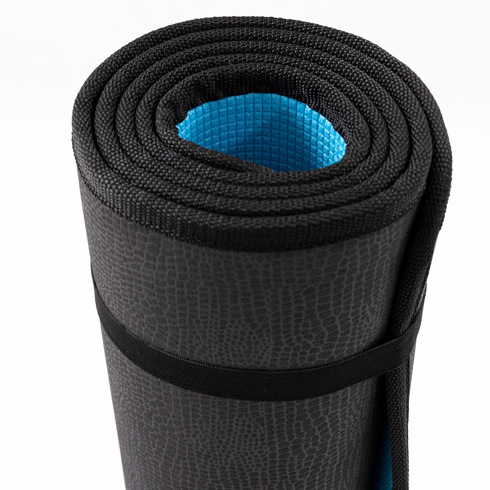 Килимок для йоги та фітнесу EVA Osport Yoga Pro/8 мм Чорно-блакитний (OF-0275) - фото 10 Килимок для йоги та фітнесу EVA Osport Yoga Pro/8 мм Чорно-блакитний (OF-0275) - фото 10