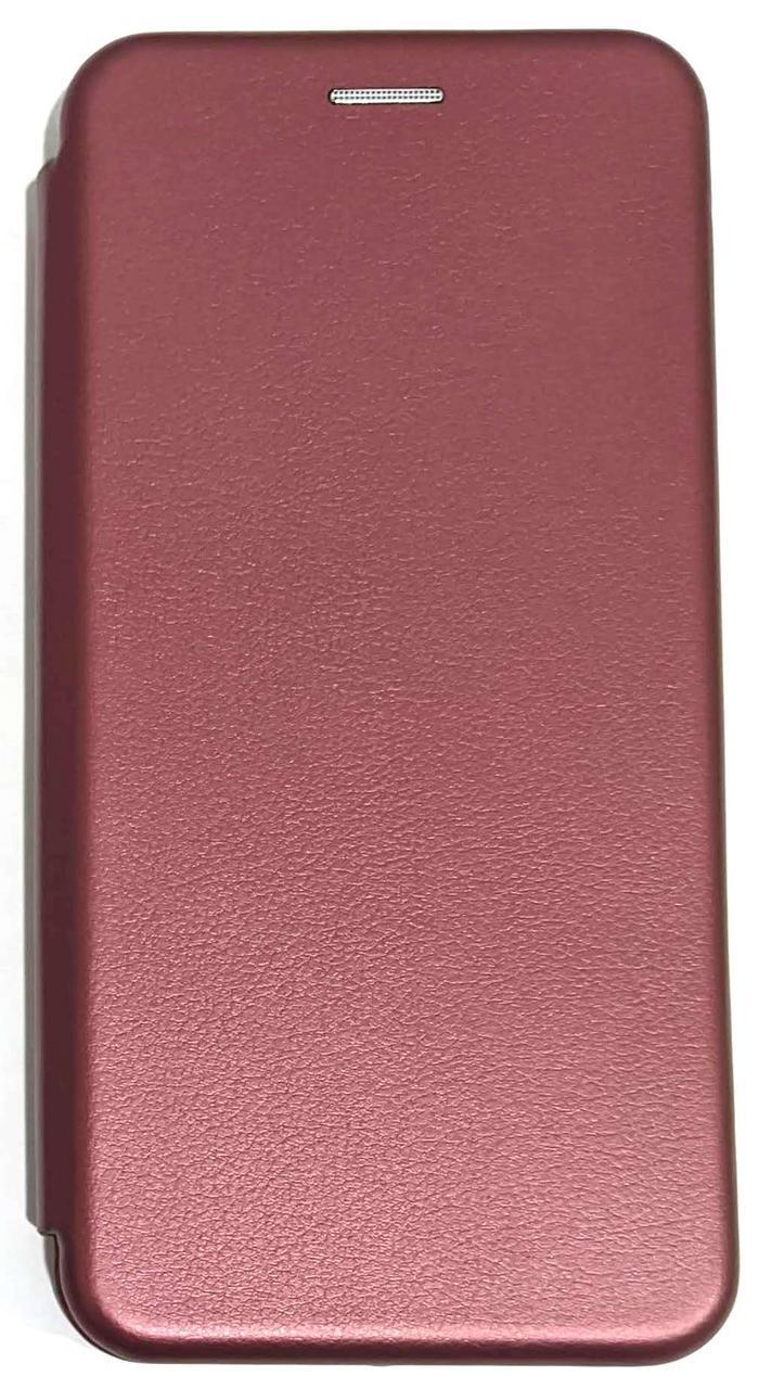 Чехол-книжка "CLASSY&LEVEL" HUAWEI P40 LITE E/Y7p BORDO