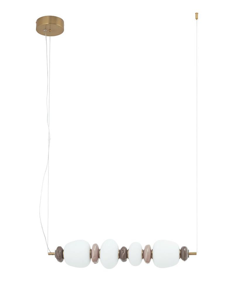 Подвесной светильник Nowodvorski 11700 Ceramic Horizontal LED 1x22W 3000K 1750Lm IP20 Белый (30653178)