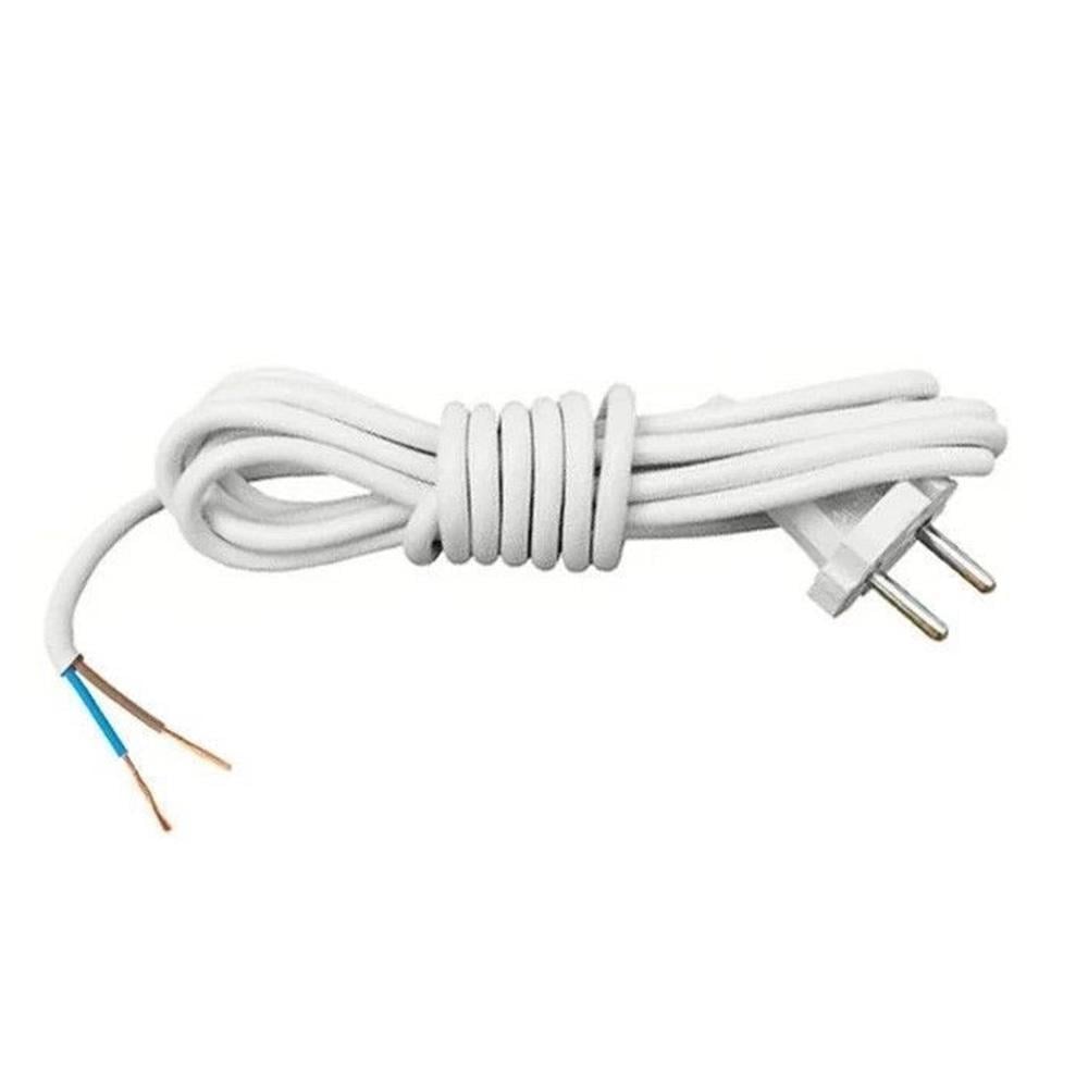 Кабель Neomax NX500001 з вилкою на б/з 1,5 м Білий (27849586)