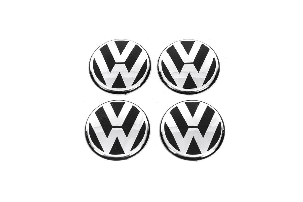 Наклейки на колпачки 54 мм vw-0nakl Davs Auto для Volkswagen abs-пластик