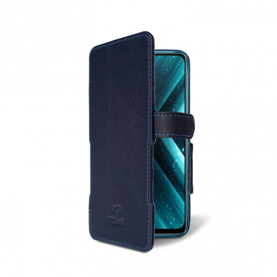 Чехол книжка Stenk Prime для Realme X3 Синий (66495)