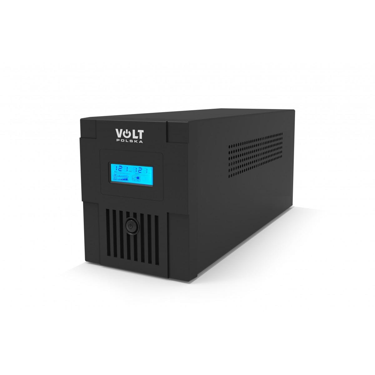 Источник беcперебойного питания Volt Polska 1500VA 2x9Ah 900/1500W (54533)