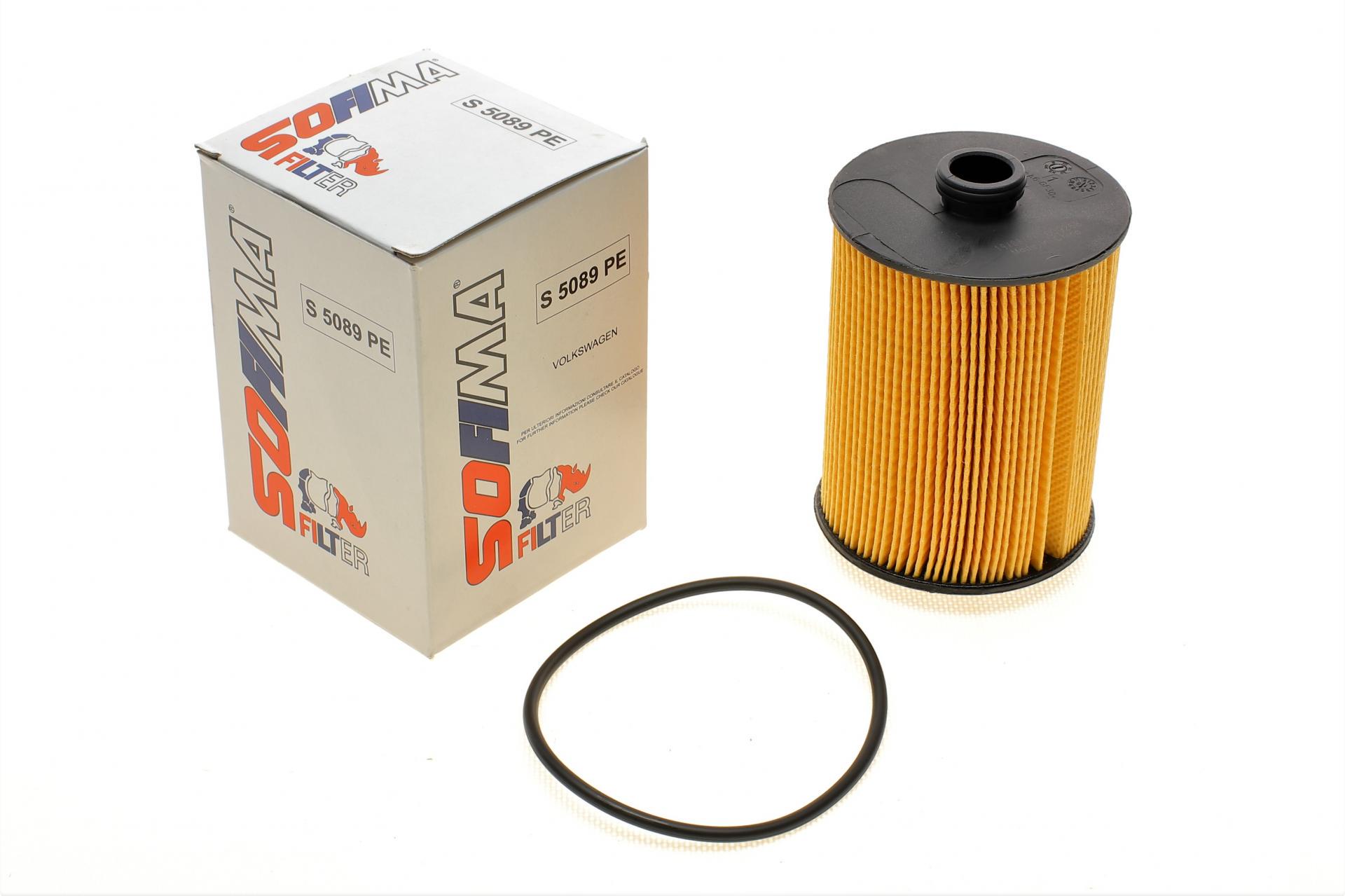 Фільтр масляний SOFIMA для VW Passat/Touareg 3,6 V6 FSI 10-OE line-(S 5089 PE)
