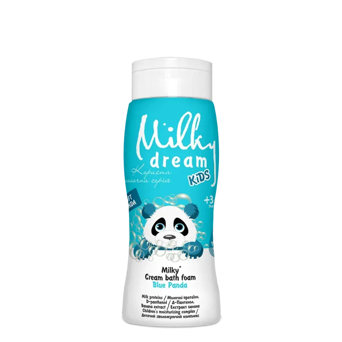 Крем-піна дитяча для ванни Milky Dream Блакитна Панда 300 мл