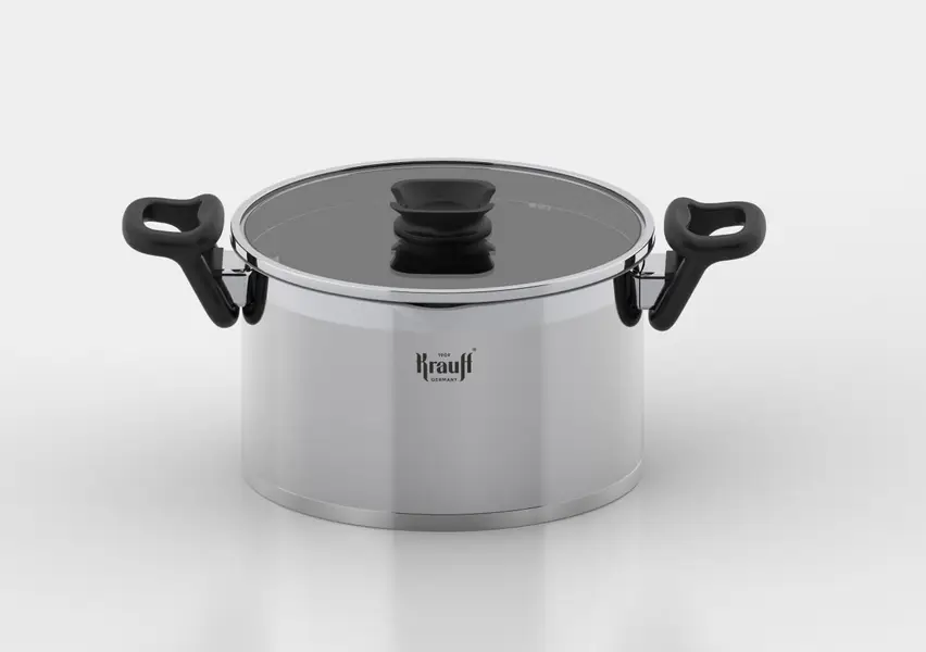 Набор кастрюль Krauff Elegance с ковшом и сковородой 10 пр. (26246267) - фото 5 Набор кастрюль Krauff Elegance с ковшом и сковородой 10 пр. (26246267) - фото 5