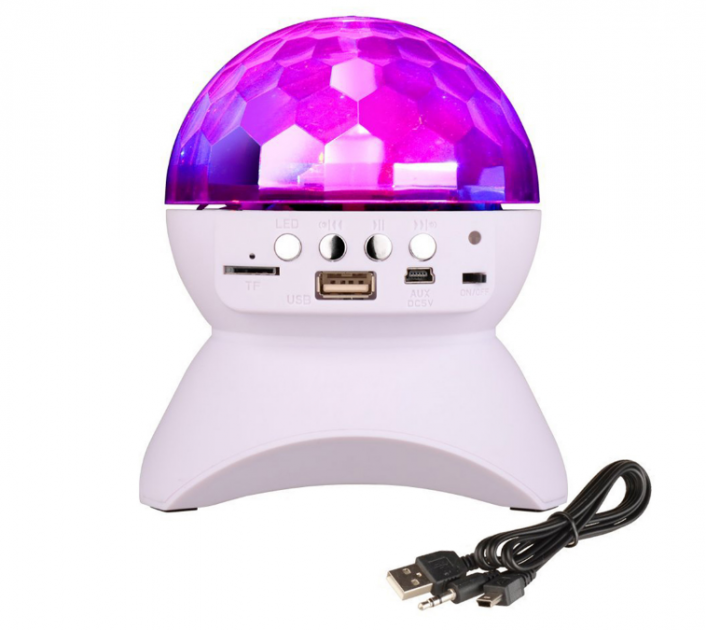 Дискошар музыкальный Music Ball L 740 аккумуляторный с USB + SD + Blueеtooth - фото 3