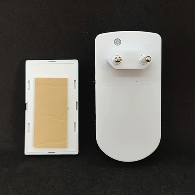 Звонок дверной музыкальный Luckarm от сети 8603 32 мелодии на двери Белый - фото 3