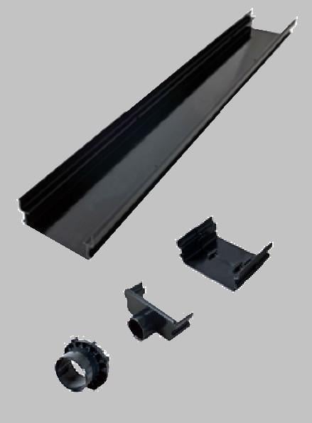 Лоток пластиковый Nicoll CAB131A без решетки для водоотвода - фото 4