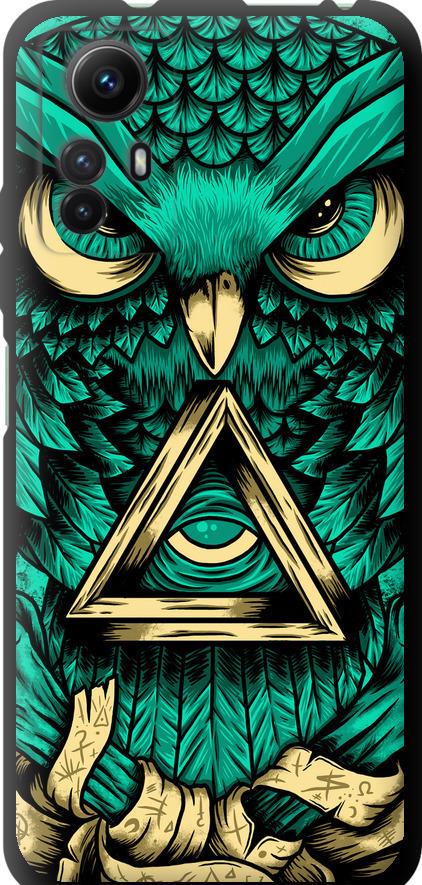Чехол на Xiaomi Redmi Note 12S Сова Арт-тату (3971b-3065-42517)