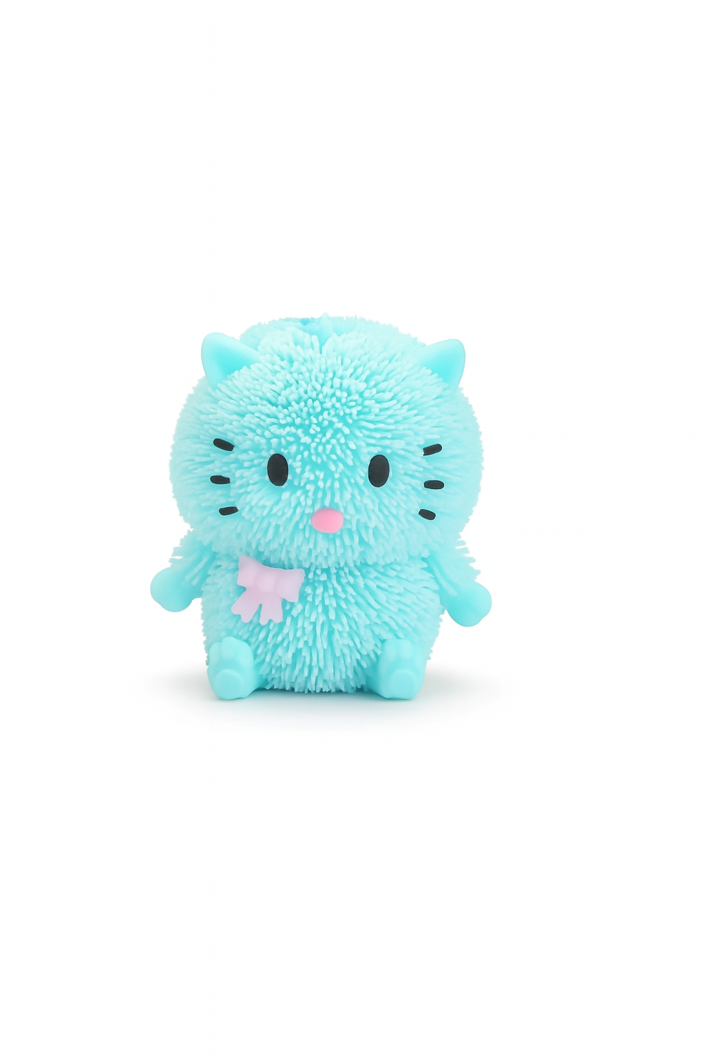 Антистесс котик с подсветкой Голубой (0202)