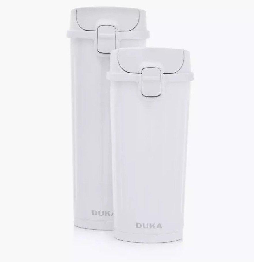 Термокружка DUKA VANDRA 360 мл Белый (1219792) - фото 3 Термокружка DUKA VANDRA 360 мл Белый (1219792) - фото 3