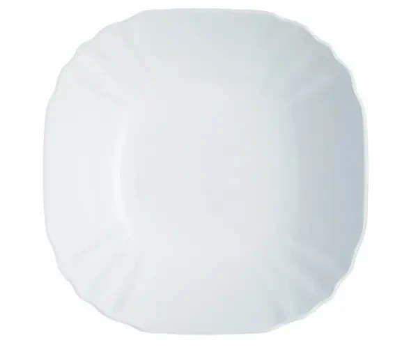 Салатник Luminarc LOTUSIA квадратный стеклокерамика d 15,5 см Белый (V1099) - фото 3 Салатник Luminarc LOTUSIA квадратный стеклокерамика d 15,5 см Белый (V1099) - фото 3