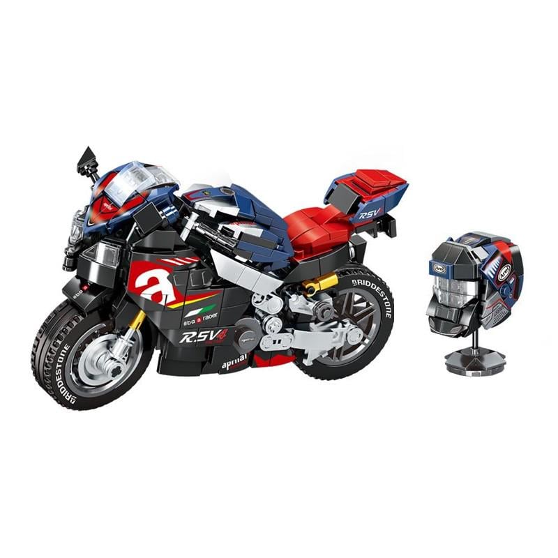 Конструктор Leibao 8109 мотоцикл Aprilia RSV4 454 деталей