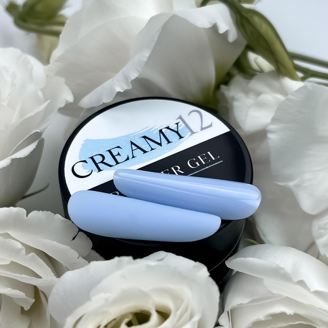 Гель для наращивания Crooz Creamy Builder Gel 15 мл №12 Светло-голубой