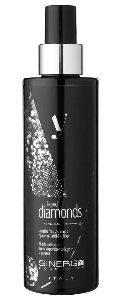 Спрей-филлер мгновенного действия с гиалуроновой кислотой для волос SINERGY LIQUID DIAMONDS 200 мл
