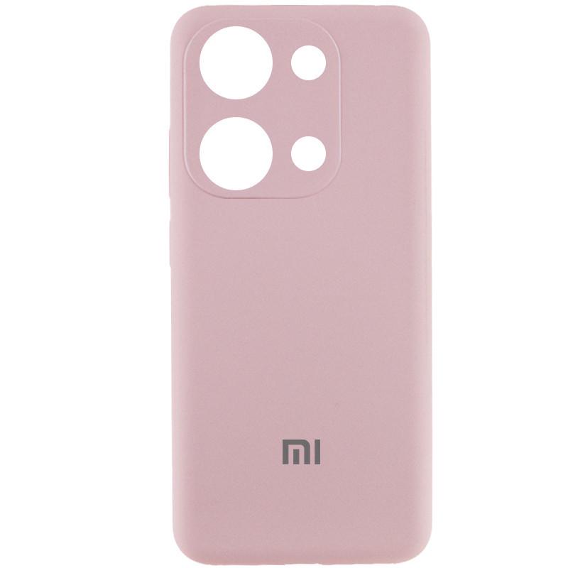 Протиударний Чохол Silicone Cover Lakshmi Full Camera (AAA) with Logo для Xiaomi Redmi Note 13 4G Рожевий/Pink Sand