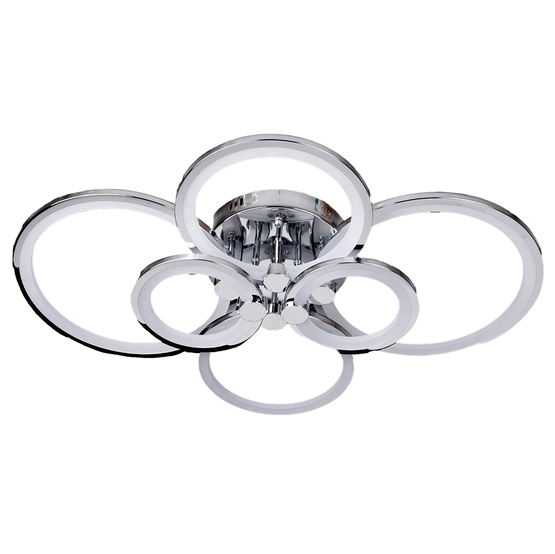 Люстра LED Свет SL-5332/2+2+2 CR з пультом управління 192W Хром