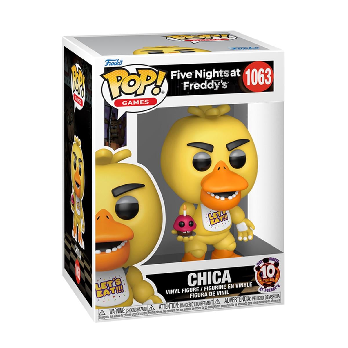 Ігрова фігурка Funko POP! 5 ночей у Фредді Чіка З Містером Кексом (87114)