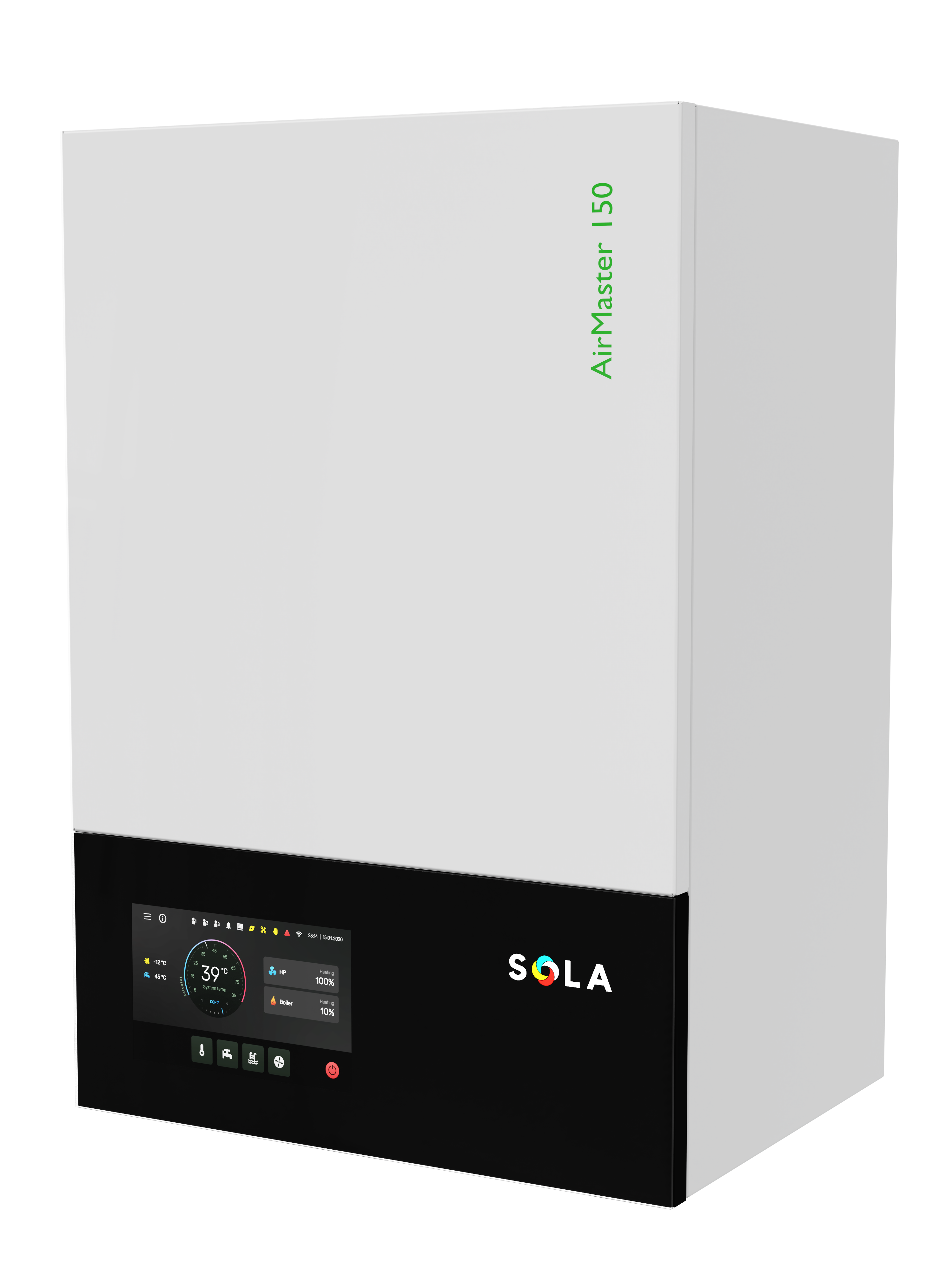 Тепловой насос SOLA AirMaster 150 premium edition 10 kWt 1 Phase 230V/50Hz (AWM1502.075.XS10.A00.C11) - фото 2