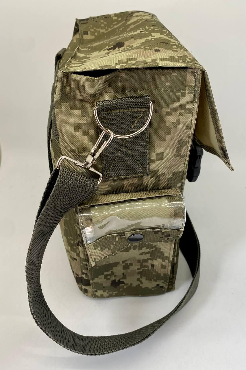 Сумка військова для протигазу/фільтрів/масок Піксель (0004) - фото 3
