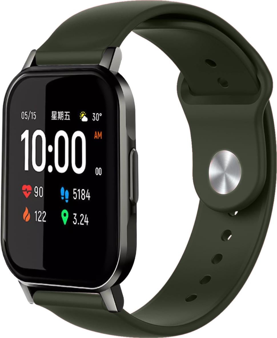 Ремешок Base для Haylou Smart Watch 2 LS02 Dark Olive (39011)