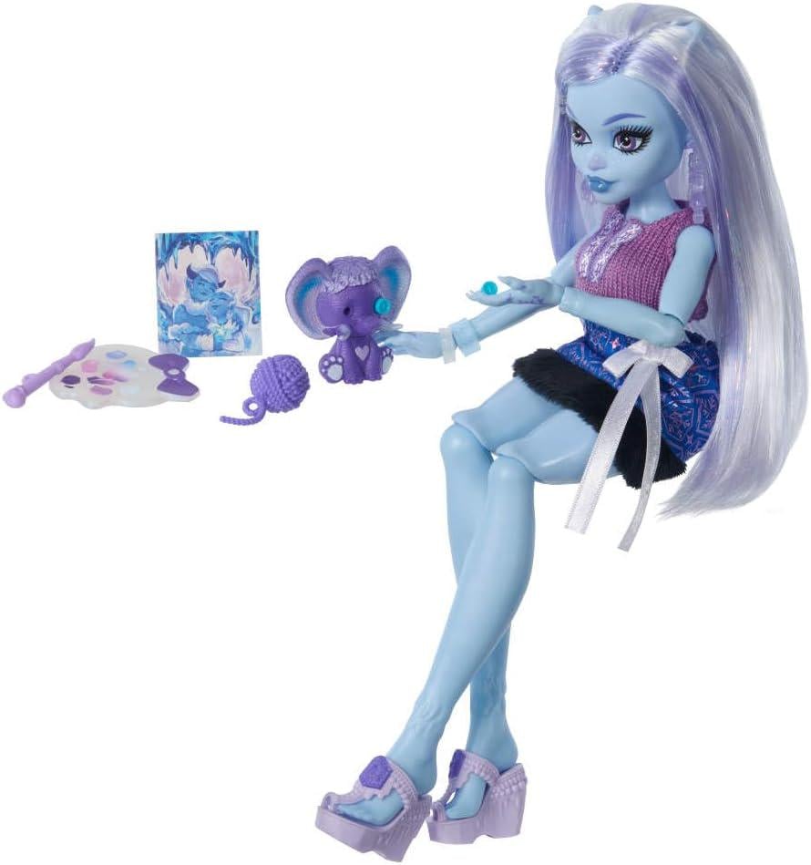 Лялька Monster High Abbey Bominable Yeti Self-Scare Secrets (31073794) - фото 3 Лялька Monster High Abbey Bominable Yeti Self-Scare Secrets (31073794) - фото 3