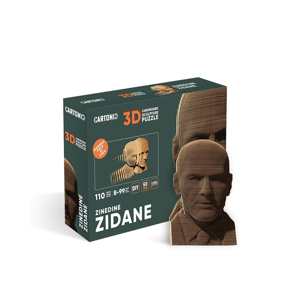 Картонний конструктор Cartonic 3D Puzzle ZINEDINE (8987165) - фото 4