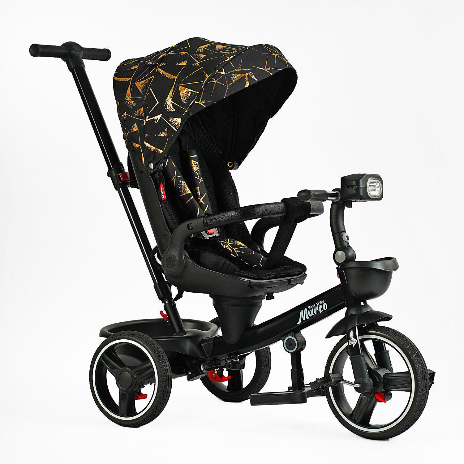 Велосипед дитячий Best Trike Marco 9155/390-07 триколісний з кошиком (150285) - фото 1