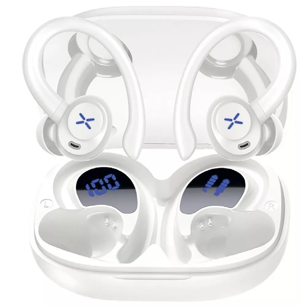 Навушники бездротові Proove X-Go TWS APP Bluetooth 5.4 з кейсом 400 mAh White (TWXG0001AP02) Навушники бездротові Proove X-Go TWS APP Bluetooth 5.4 з кейсом 400 mAh White (TWXG0001AP02)