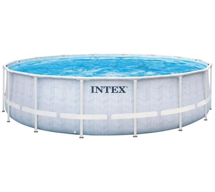 Басейн каркасний Intex 488х122 см 19158 л Grey (149963)