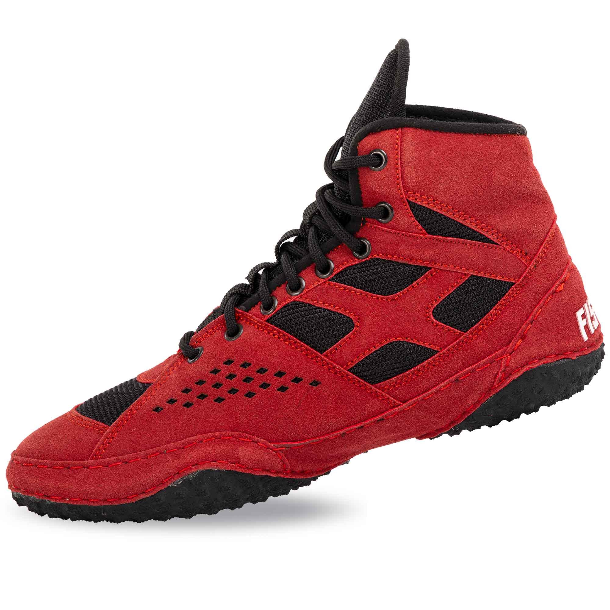 Борцівки FISTRAGE VL-4561 для дітей верх замша низ нековзка гума р. 37/23 см Бордовий/Чорний (6936116106100) - фото 2 Борцівки FISTRAGE VL-4561 для дітей верх замша низ нековзка гума р. 37/23 см Бордовий/Чорний (6936116106100) - фото 2