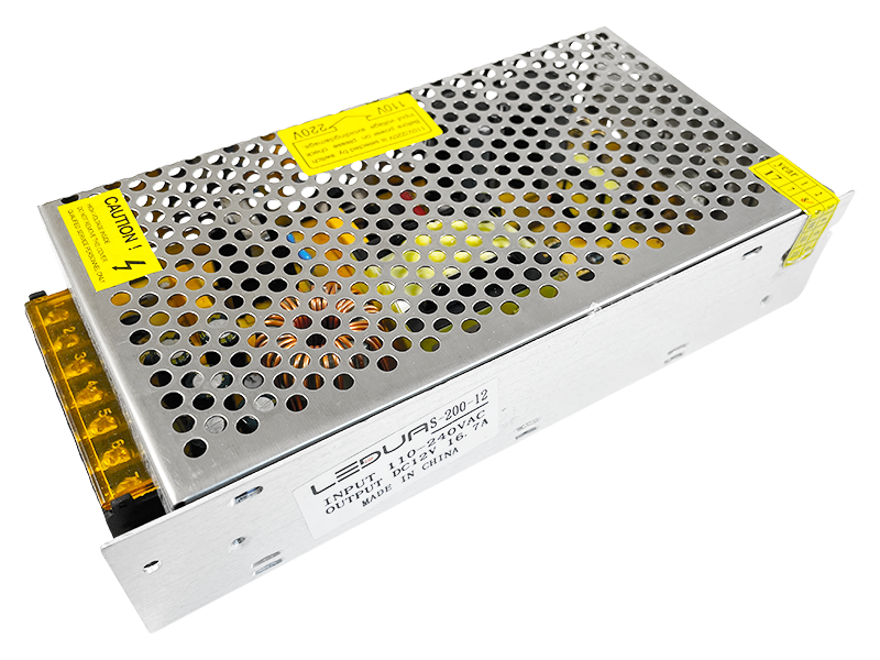 Блок живлення 200W IP20 16,7А 12V (9669)