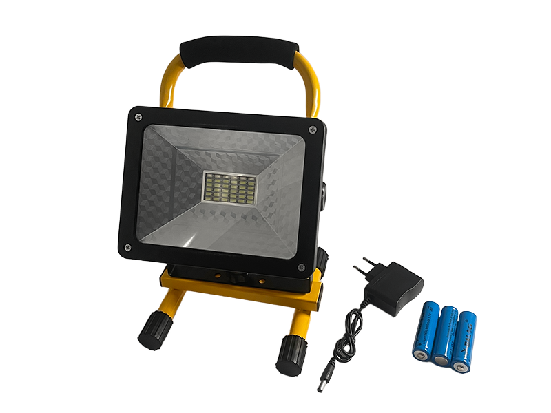 Фонарь-прожектор переносной W805 с аккумулятором 100 Вт (5863)