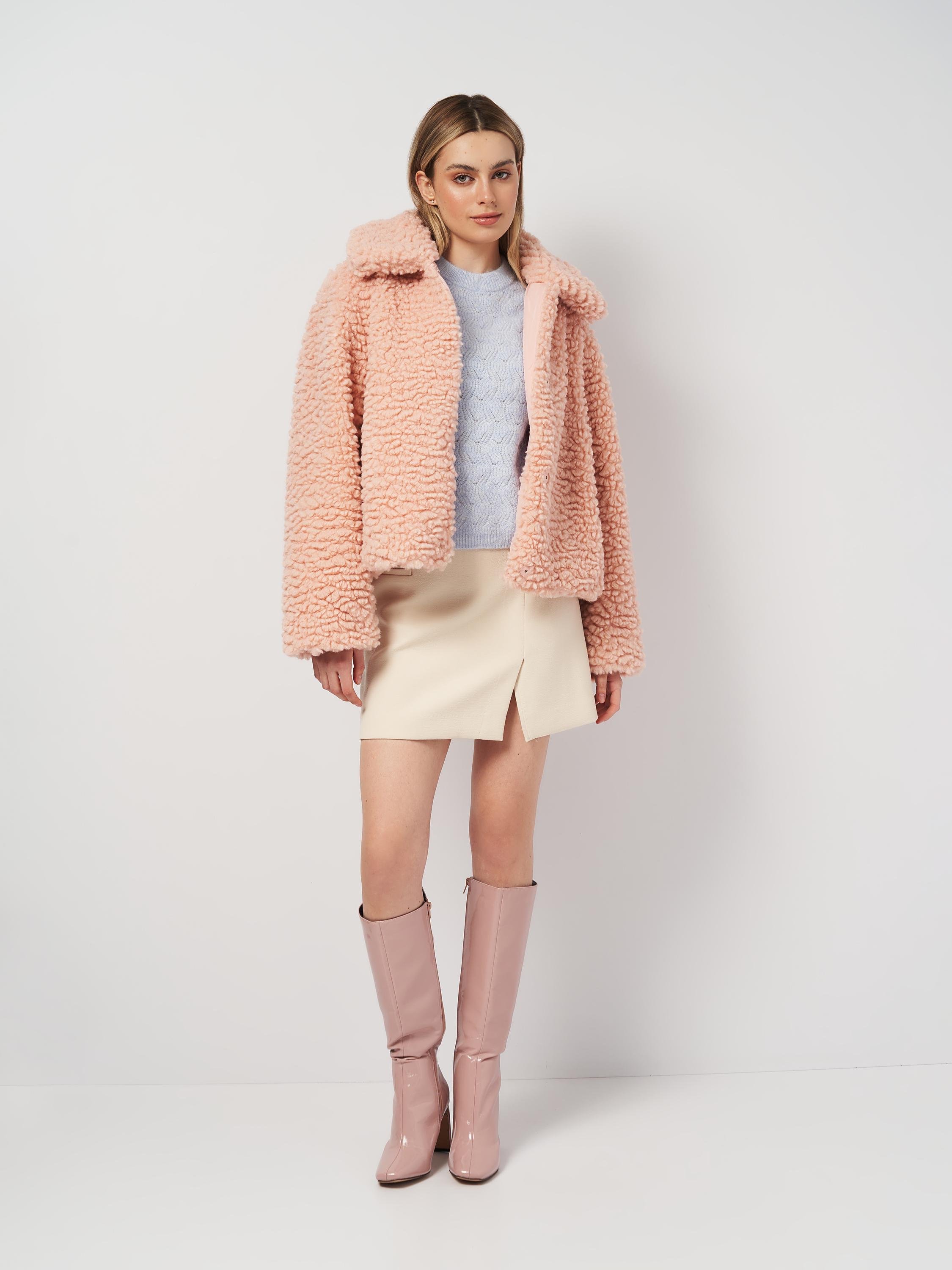 Юбка мини р. 38 Светло-бежевый (1084078arl) - фото 3