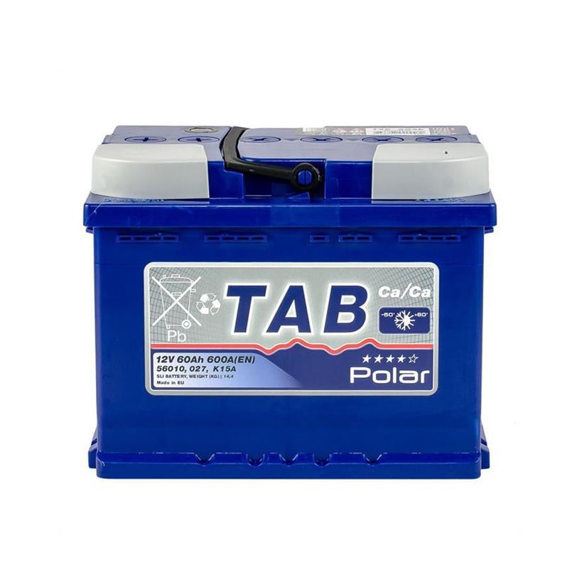 Аккумулятор TAB Polar Blue 60 Ah/12 V (121 060) - фото 2