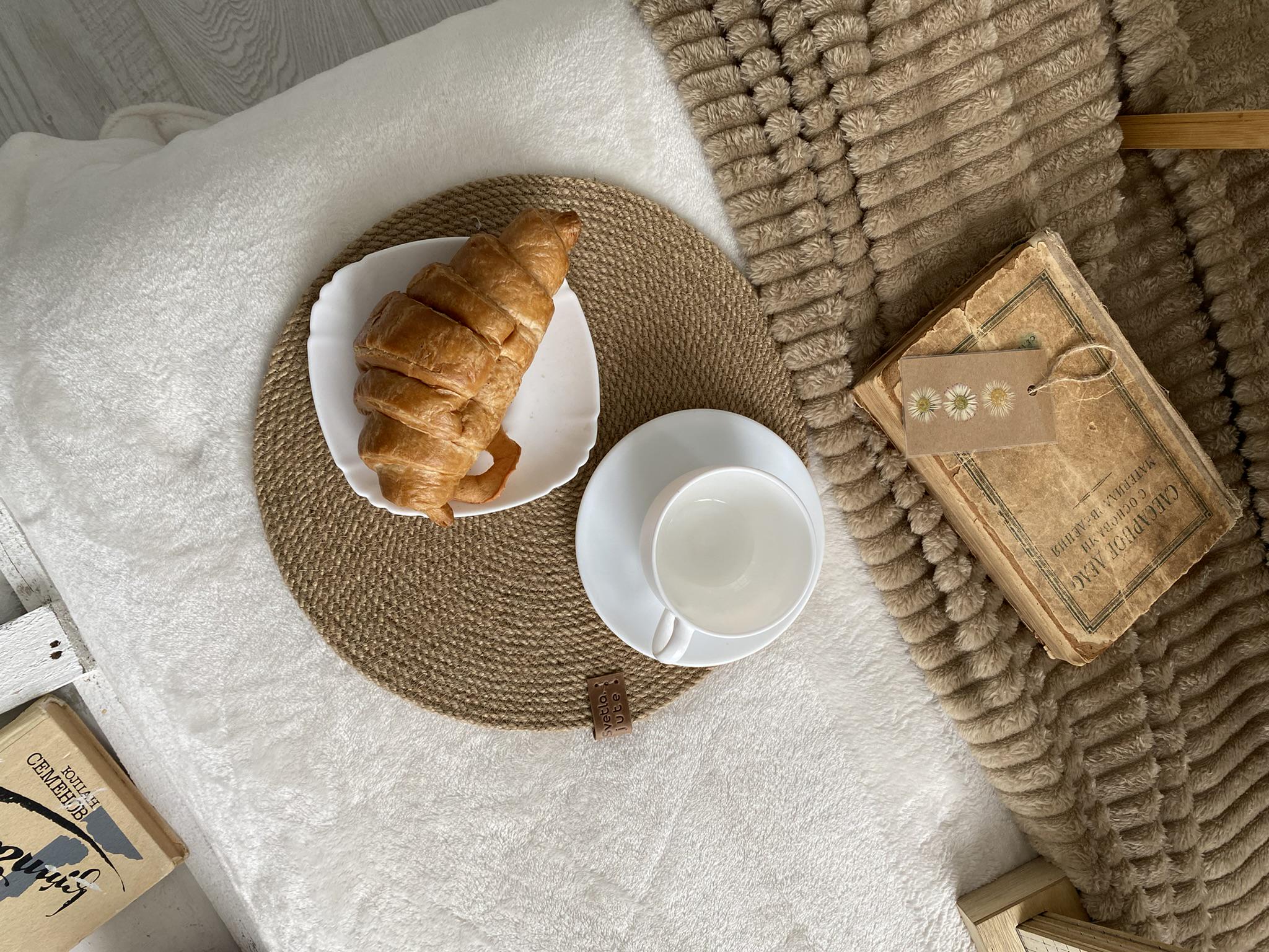 Набір підтарільників Svetla.jute із джута ручної роботи для сервірування столу 4 шт. 30 см (JUT005) - фото 2 Набір підтарільників Svetla.jute із джута ручної роботи для сервірування столу 4 шт. 30 см (JUT005) - фото 2