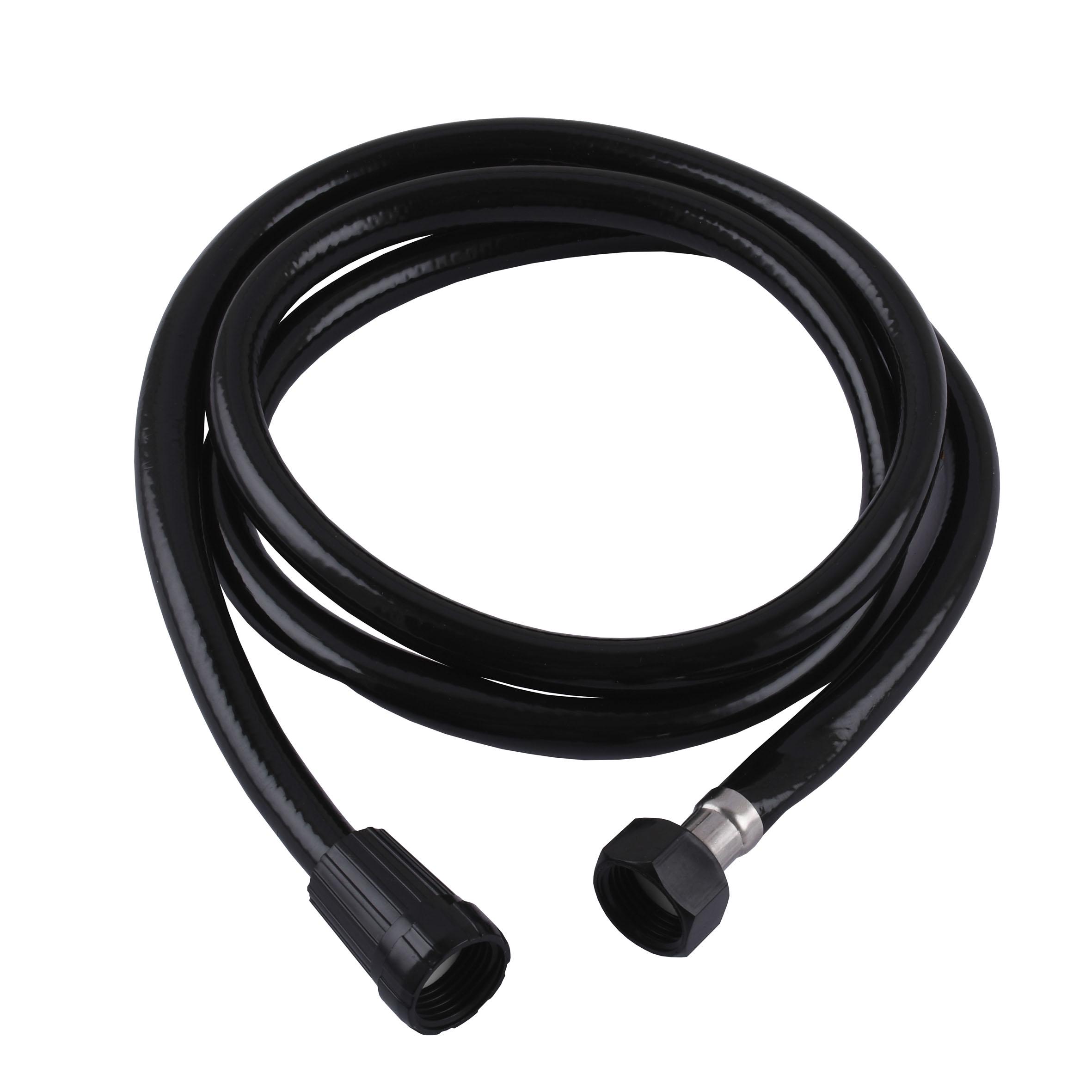 Шланг для душа силиконовый ECOMIX NH-60-BB-150 PVC 000021951 1500 мм Черный (115970)