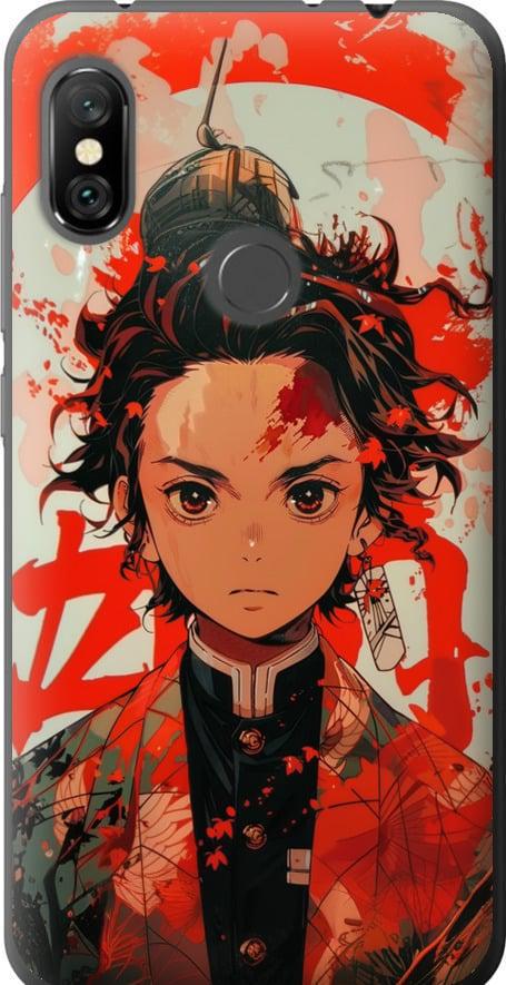 Чохол на Xiaomi Redmi Note 6 Pro Тандзиро Камадо (6131u-1551-42517)