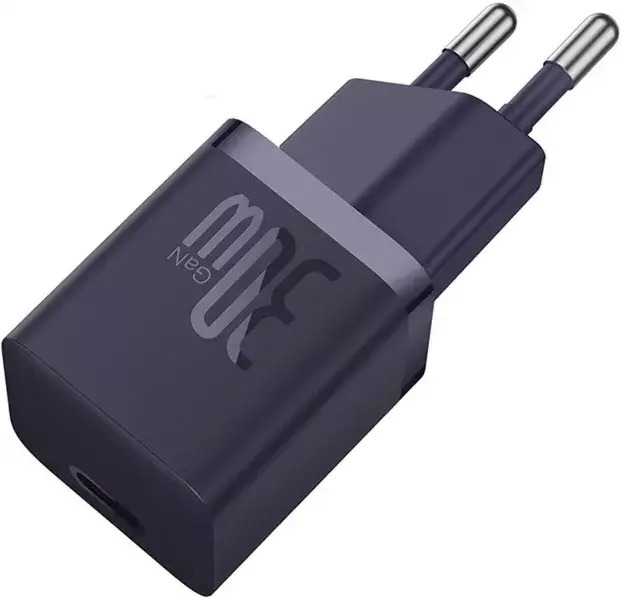 Зарядное устройство сетевое BASEUS GaN5 Fast Charger mini Type-C CCGN070705 30W Purple