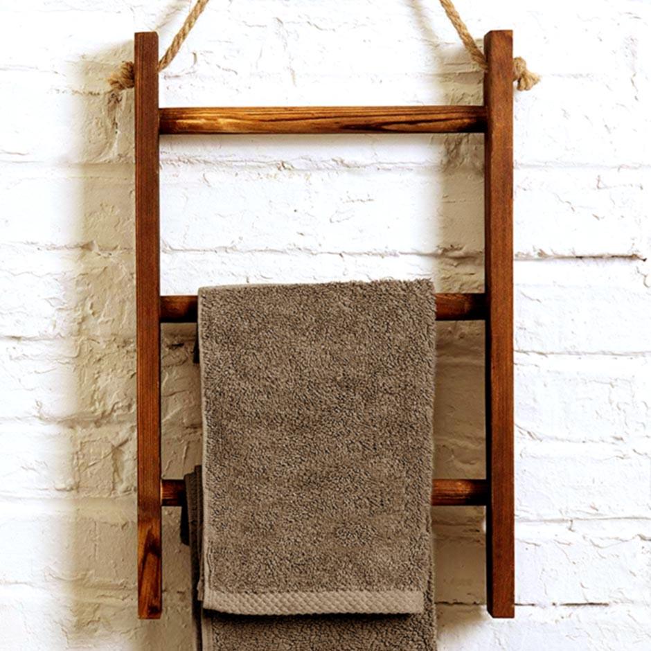 Полка для ванной из дерева Мангейм Латте (ВНП/002716)