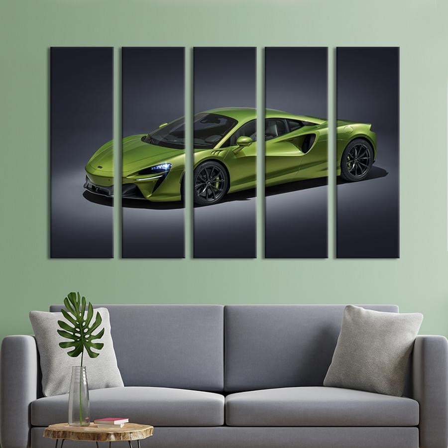 Картина на холсте Король скорости McLaren Artura 155x95 см (1281-51)
