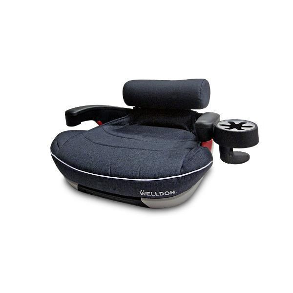 Автокрісло бустер Welldon Travel Pad IsoFix PG09-TP95-001 Графітовий - фото 4