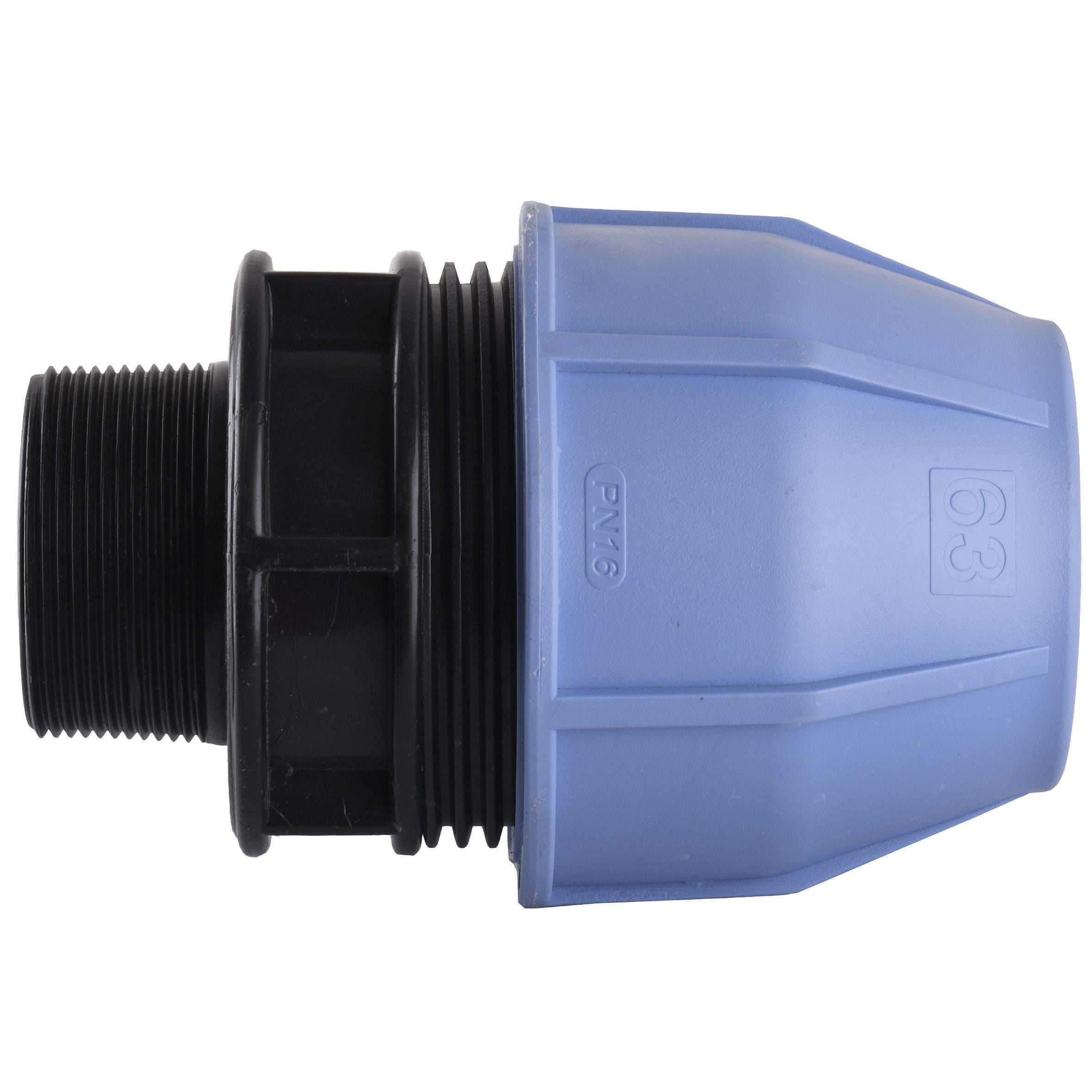 Муфта ПНД Vsplast 63 мм x 2" ЗР 2003 (000007890)
