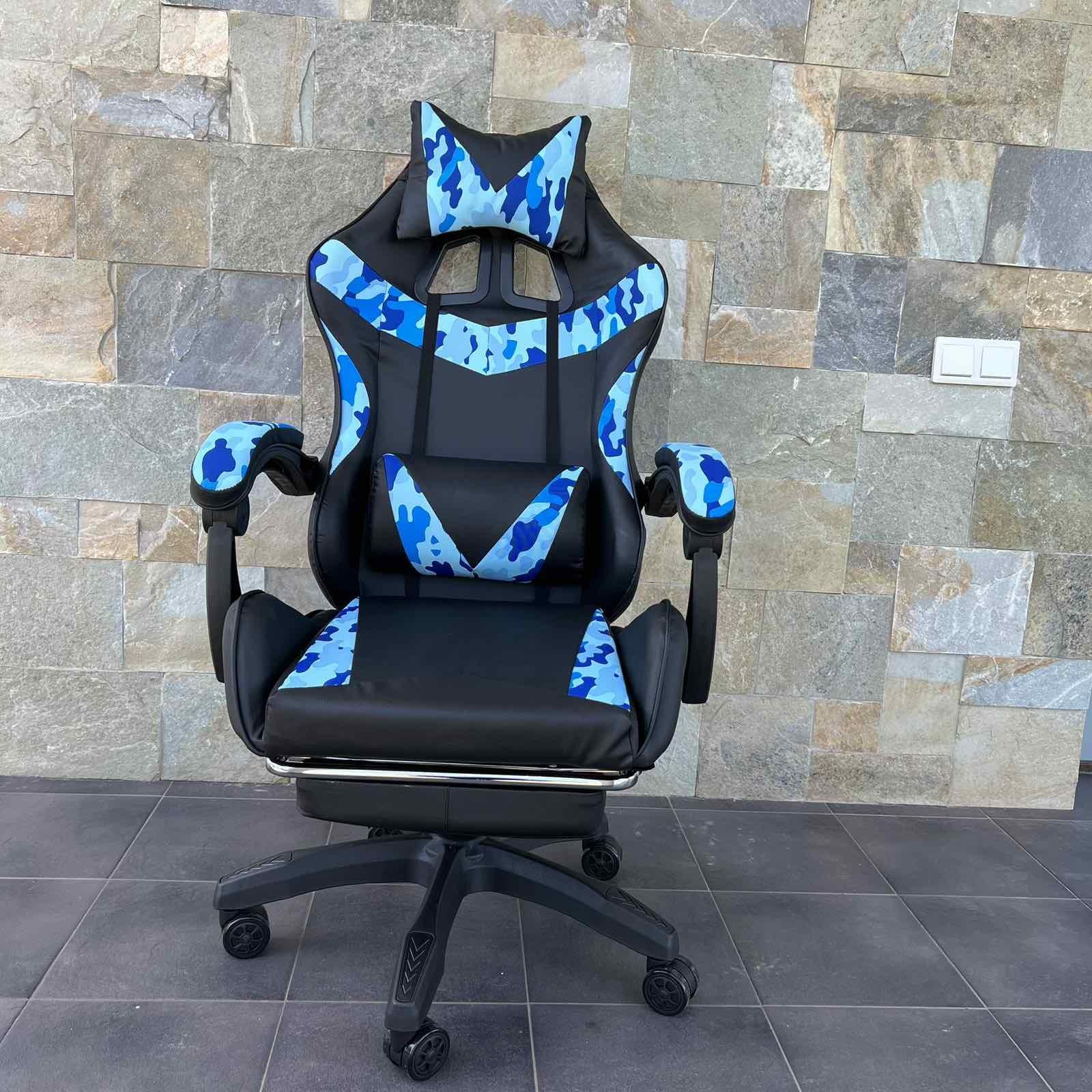 Крісло геймерське Prestige 730 moro Чорно-синій - фото 2 Крісло геймерське Prestige 730 moro Чорно-синій - фото 2