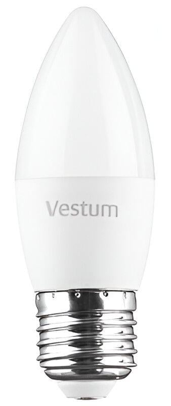 Светодиодная лампа Vestum LED C37 6W 3000K 220V E27 (TK-1-VS-1302)
